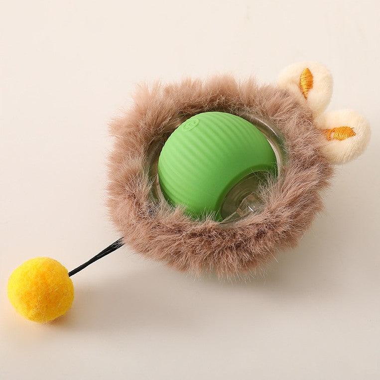 CatBall™ - Interaktiver Spielball mit Schwanz für Katzen [1 + 1 Gratis]