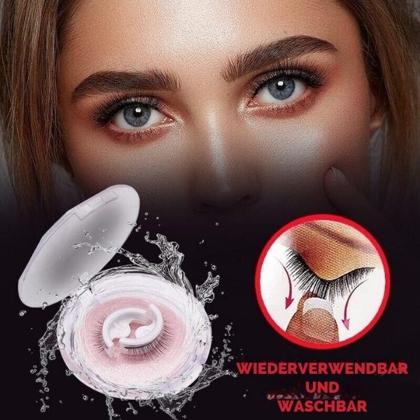 LashGlam™ – Selbstklebender Wimpernschmuck für funkelnde Augenblicke [1 + 1 Gratis]