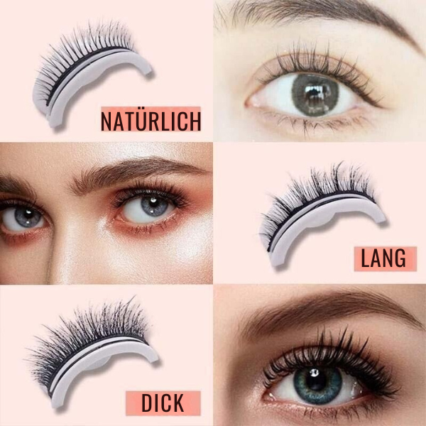 LashGlam™ – Selbstklebender Wimpernschmuck für funkelnde Augenblicke [1 + 1 Gratis]