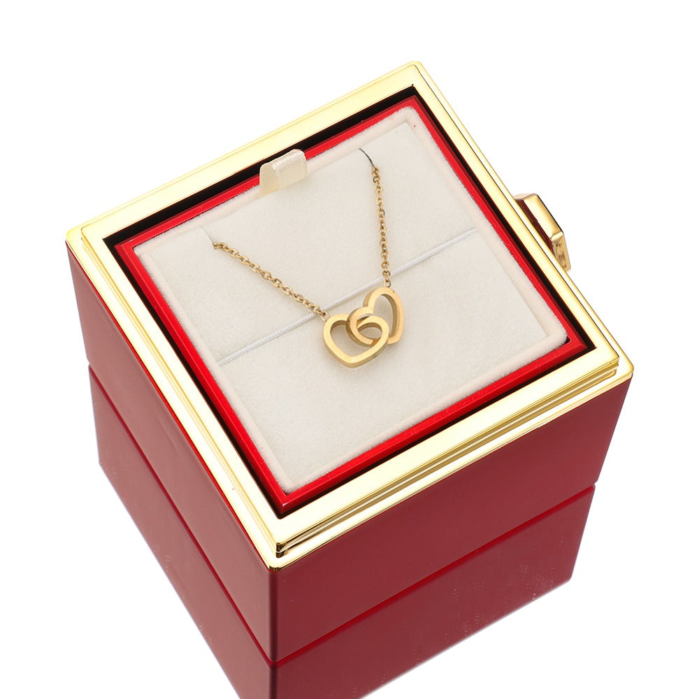 Monroe™ – Elegante Halskette mit Rose-Box für stilvolle Geschenkideen [50 % Rabatt]