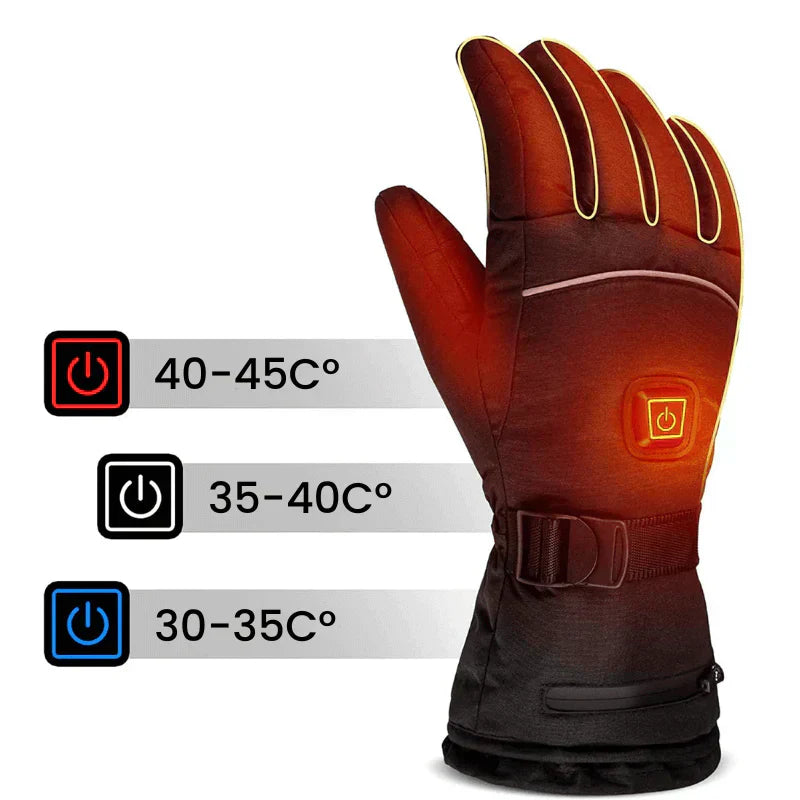 HeatFlex beheizte Outdoor-Handschuhe – wasserdicht, atmungsaktiv & touchscreenfähig