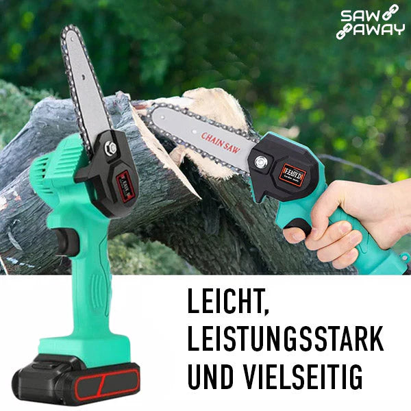 TrimMate™ – Kabellose Mini-Elektrokettensäge | 50% Rabatt
