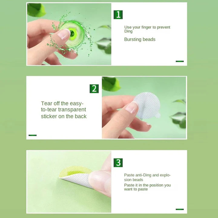[10 + 10 Gratis] SafePatch™ Natürliche Mückenschutzaufkleber - DEET-freie Insektenschutzaufkleber