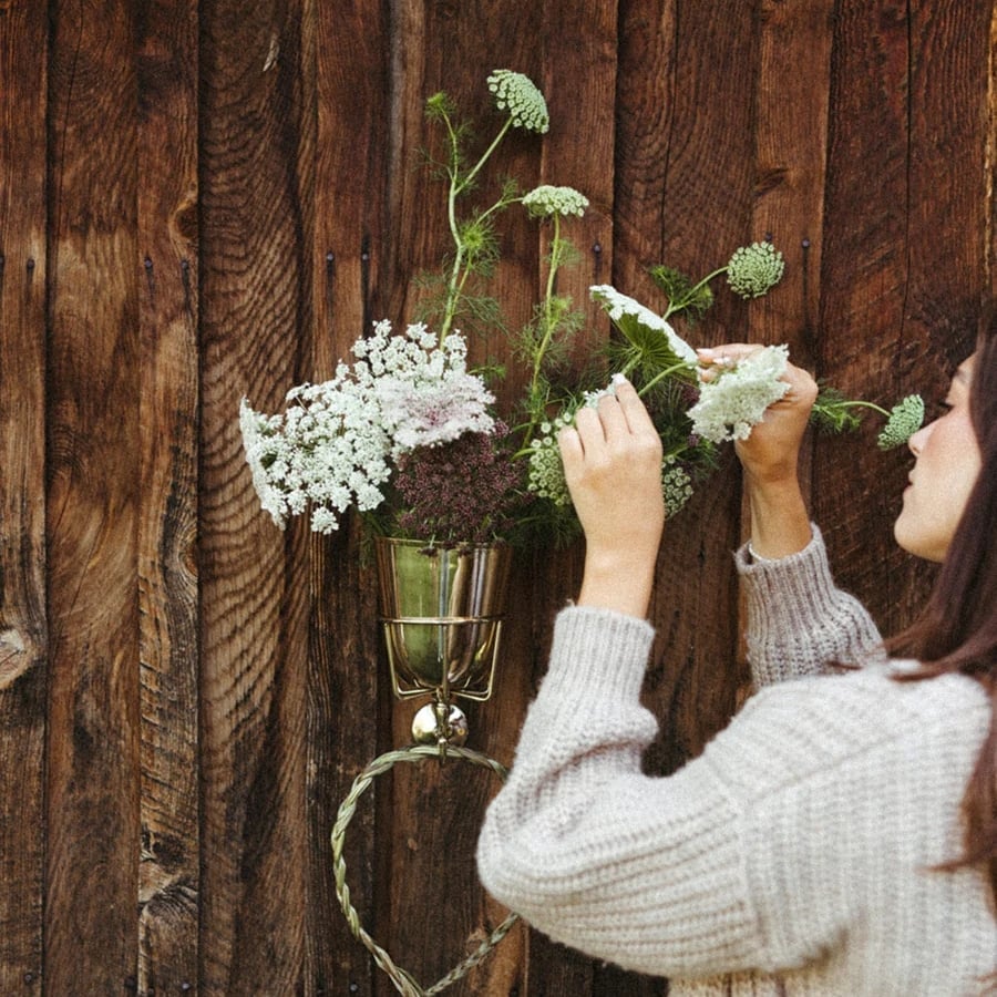 Vessona™ – Elegante Opal-Wandvase für stilvolle Wohnraumdekoration [50% Rabatt]