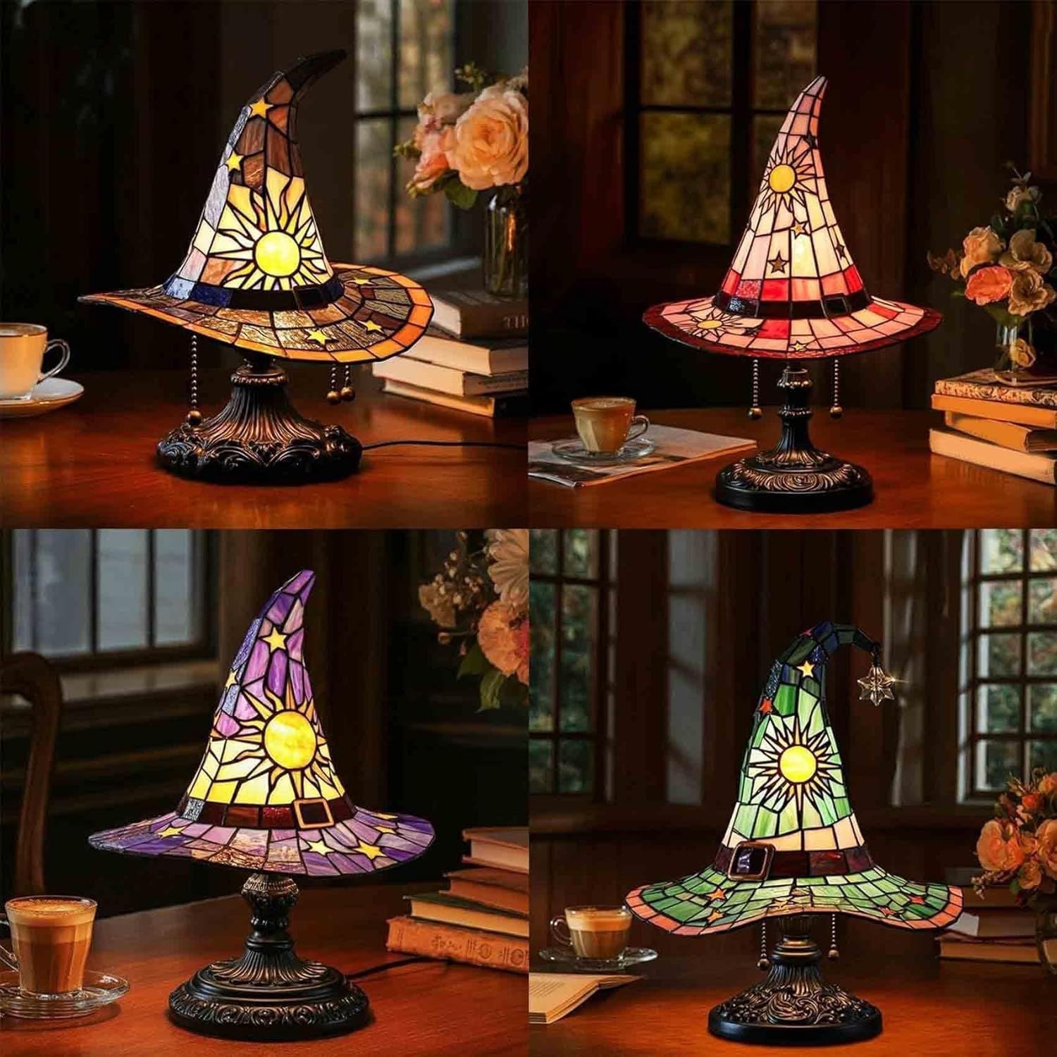 Bleiglas-Tischlampe — Zauberhaftes Licht für Wohlfühlmomente