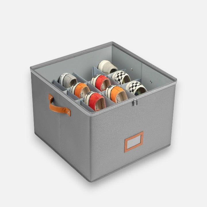 StoreBox™ – Elegante Aufbewahrungsbox mit Fächern für Schals, Tücher & stilvolle Accessoires [50 % Rabatt]