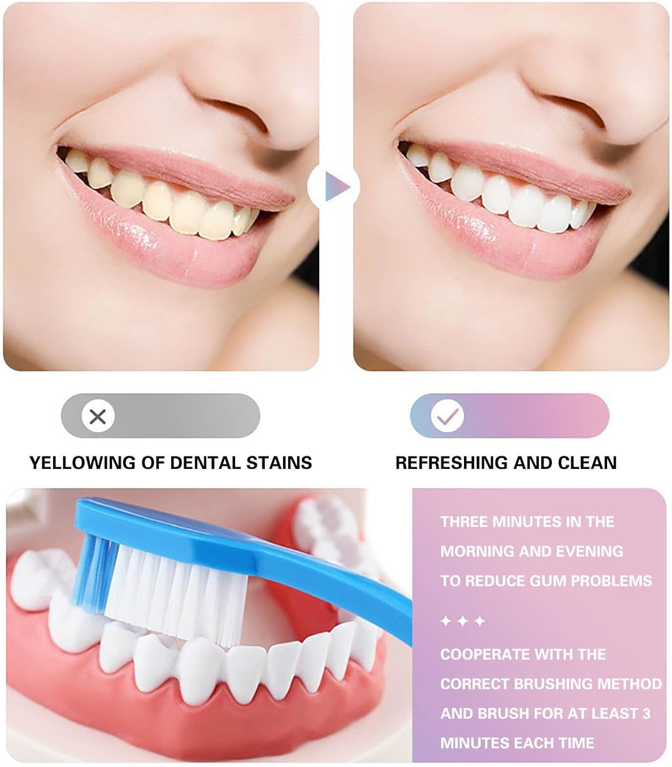 BrightSmile™ – Strahlend weiße Zähne ohne Empfindlichkeit [1 + 1 Gratis]