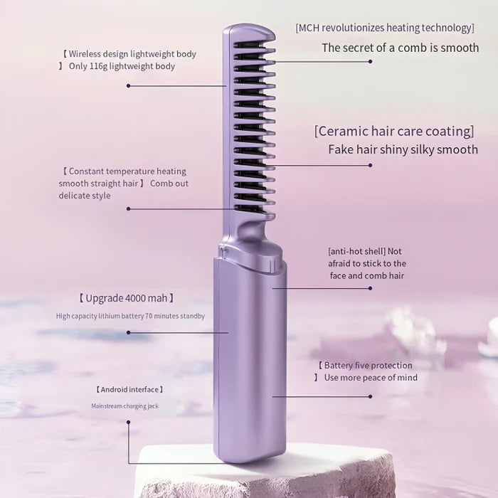 50% Rabatt | GlamComb™ Haarbürste für das perfekte Haar