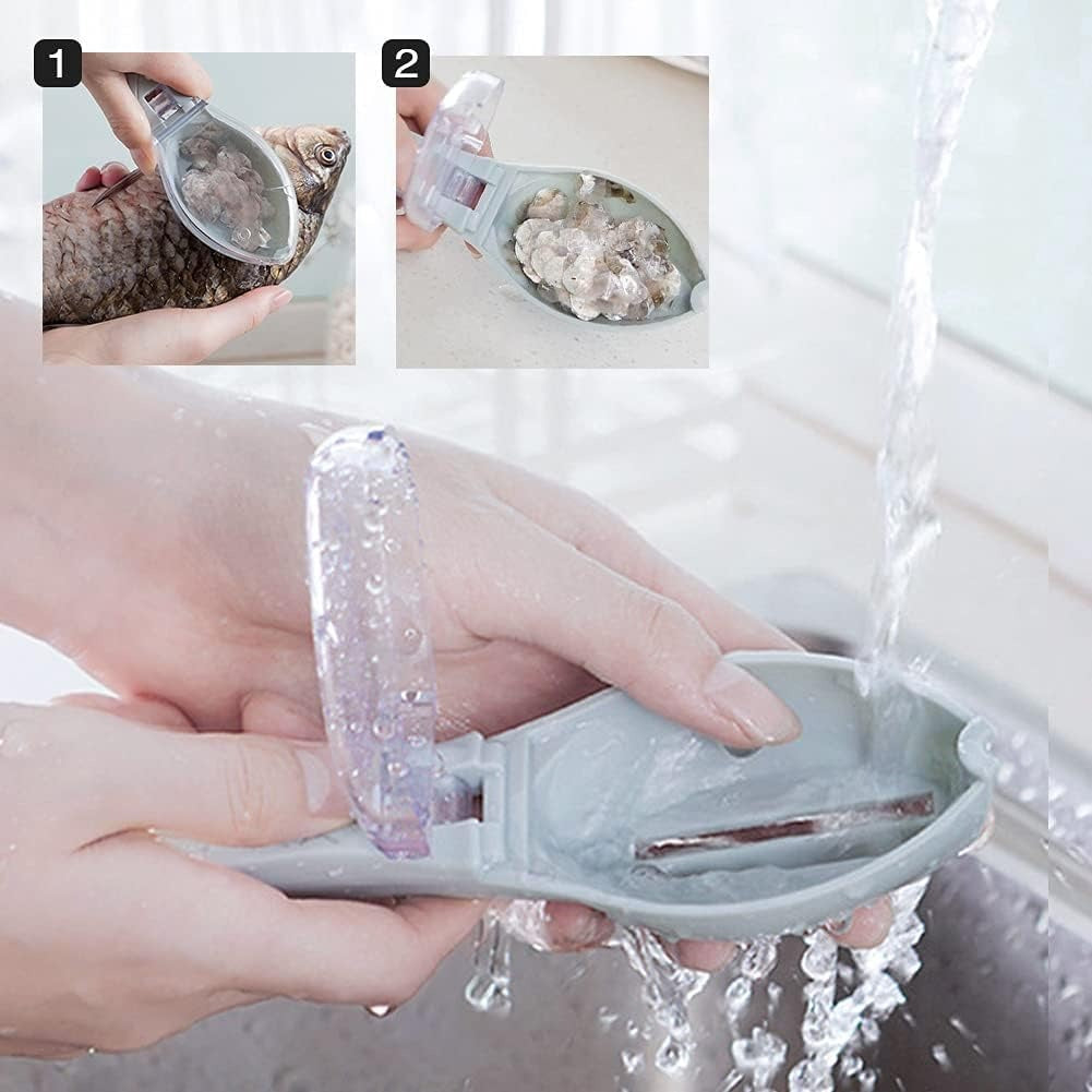 FishPeel™ - Fischschuppenentferner mit Auffangdeckel [50% Rabatt]
