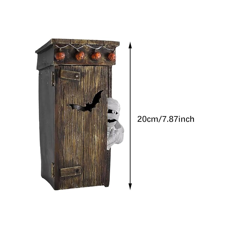 Spaßige WC-Mumie mit Soundeffekten – Perfekte Gag-Deko für Partys