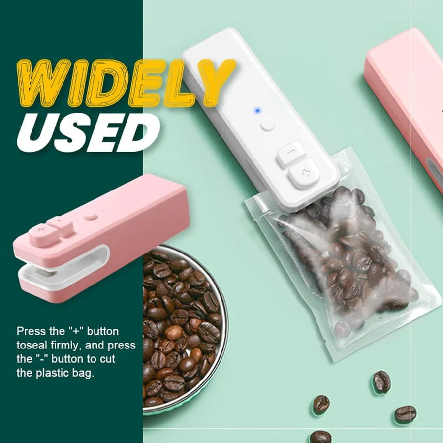 FoodSeal™ – Magnetisches Mini-Lebensmittelversiegelungsgerät | 1 + 1 Gratis