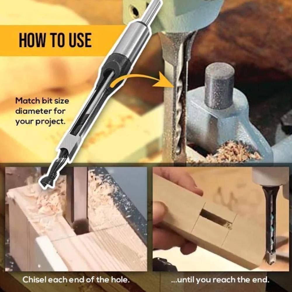 ChiselEase™ – Mühelos perfekte quadratische Löcher in Sekundenschnelle erstellen [1 + 1 Gratis]
