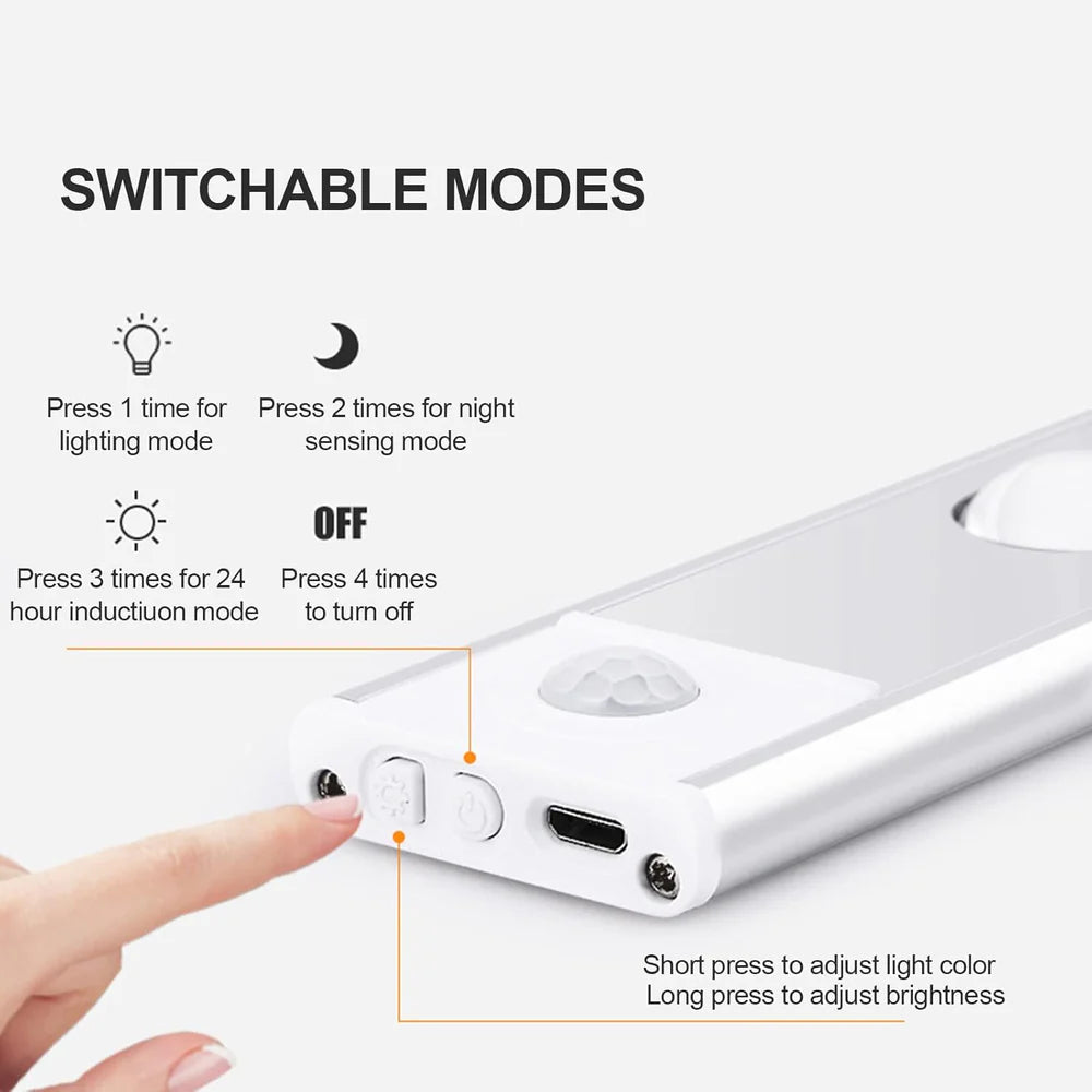 50% Rabatt | SmartLight™ – Aufsteckbare Bewegungsmelder-LED-Leuchten [Letzter Tag Rabatt]
