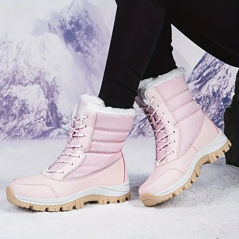 Wasserdichte Damen Snowboots – warm, rutschfest & komfortabel für den Winter