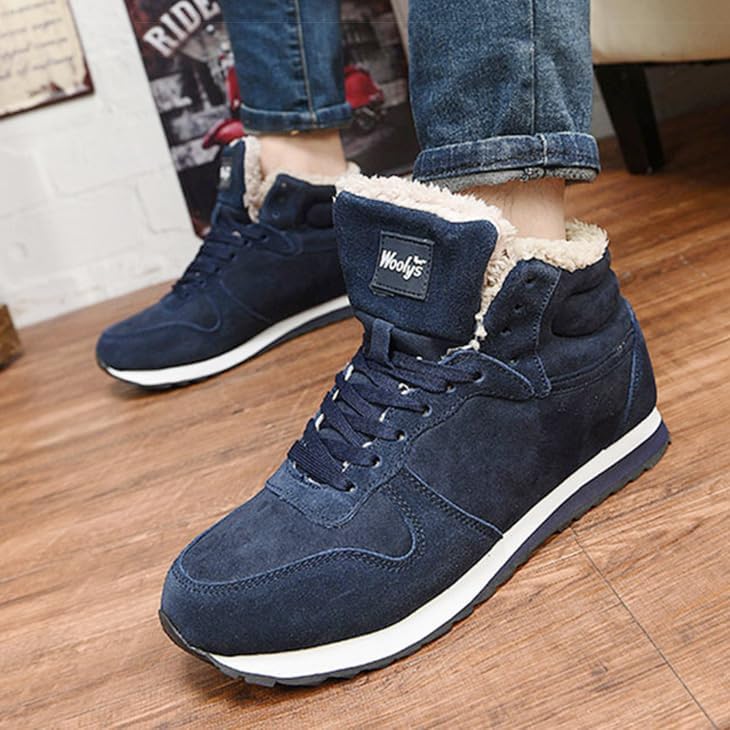 Warme Herren Winter Sneaker Woodys mit Futter & rutschfester Sohle