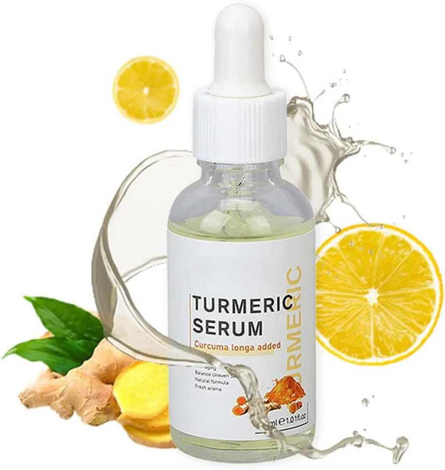 VitalGlow™ – Dunkle Flecken korrigierendes Kurkuma-Serum [1 + 1 Gratis]