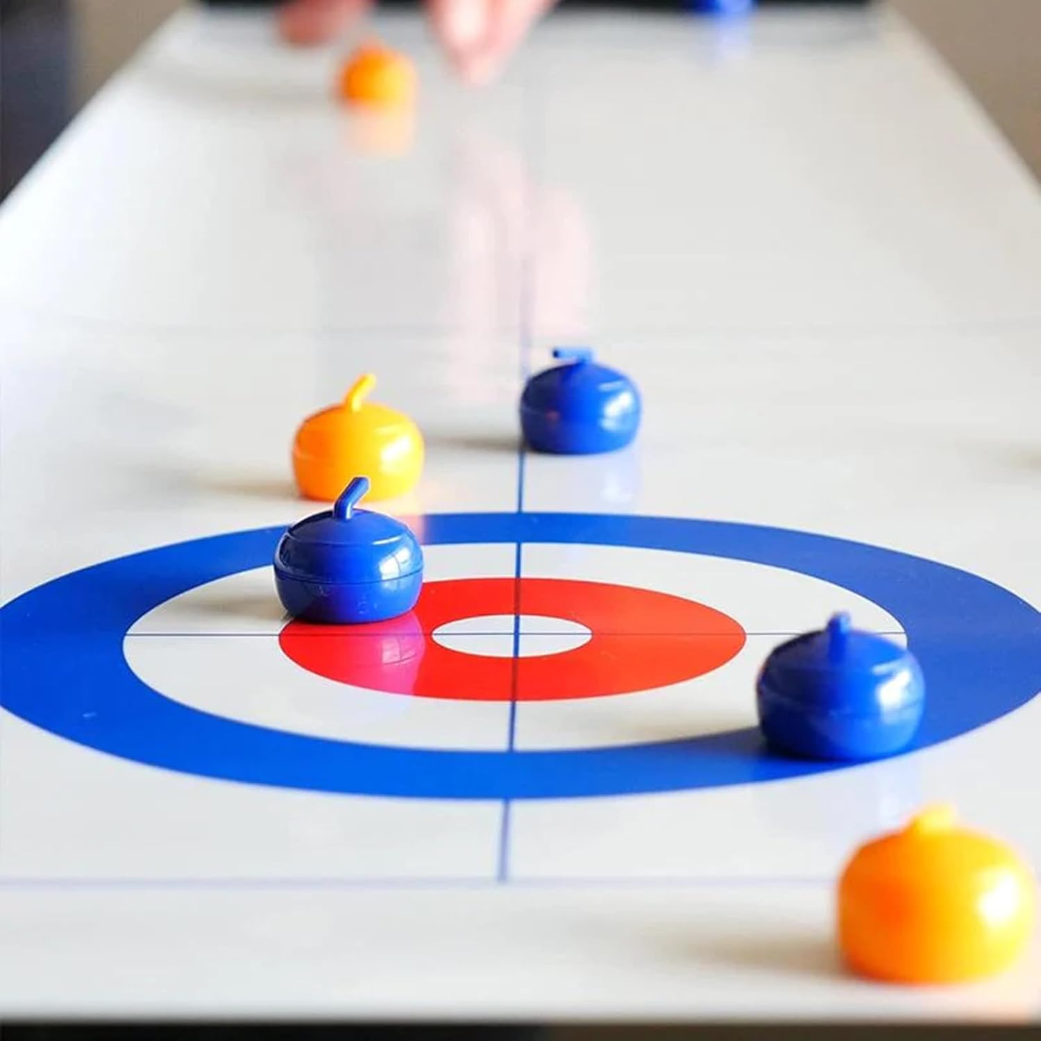 ChampCurl™ – Tisch-Curling-Spiel Für Familienspaß Und Geschick [50% Rabatt]