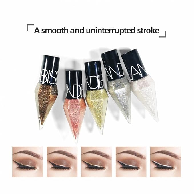 DiamondGlam™ – Flüssig-Eyeliner für präzise Linien & funkelnden Glamour [1 + 1 Gratis]