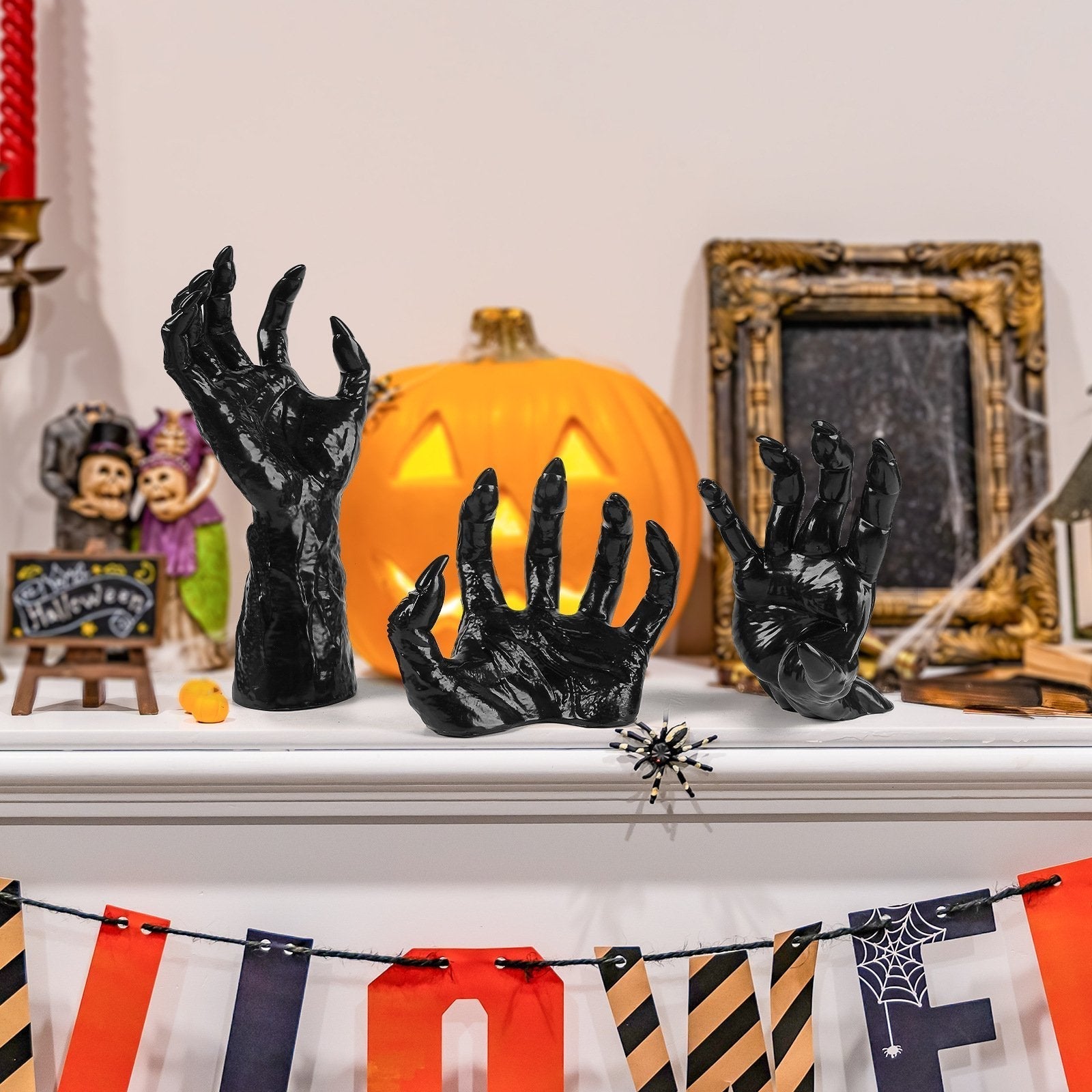 Spuk-Hände Wanddekoration — Lässt Halloween Gäste erschaudern
