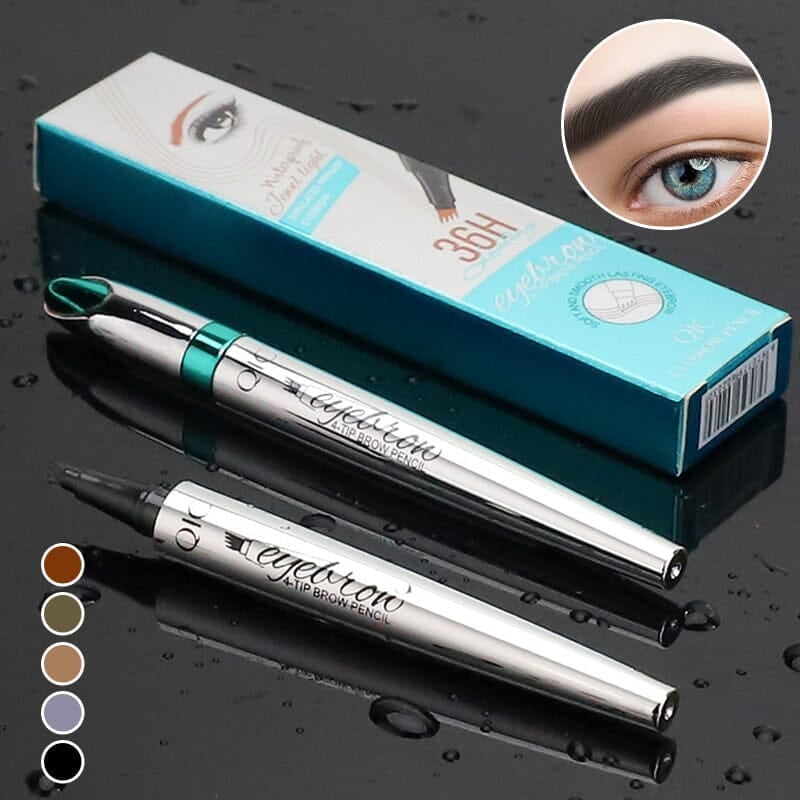 3D Waterproof Augenbrauenstift – Microblading Effekt für perfekte Brauen