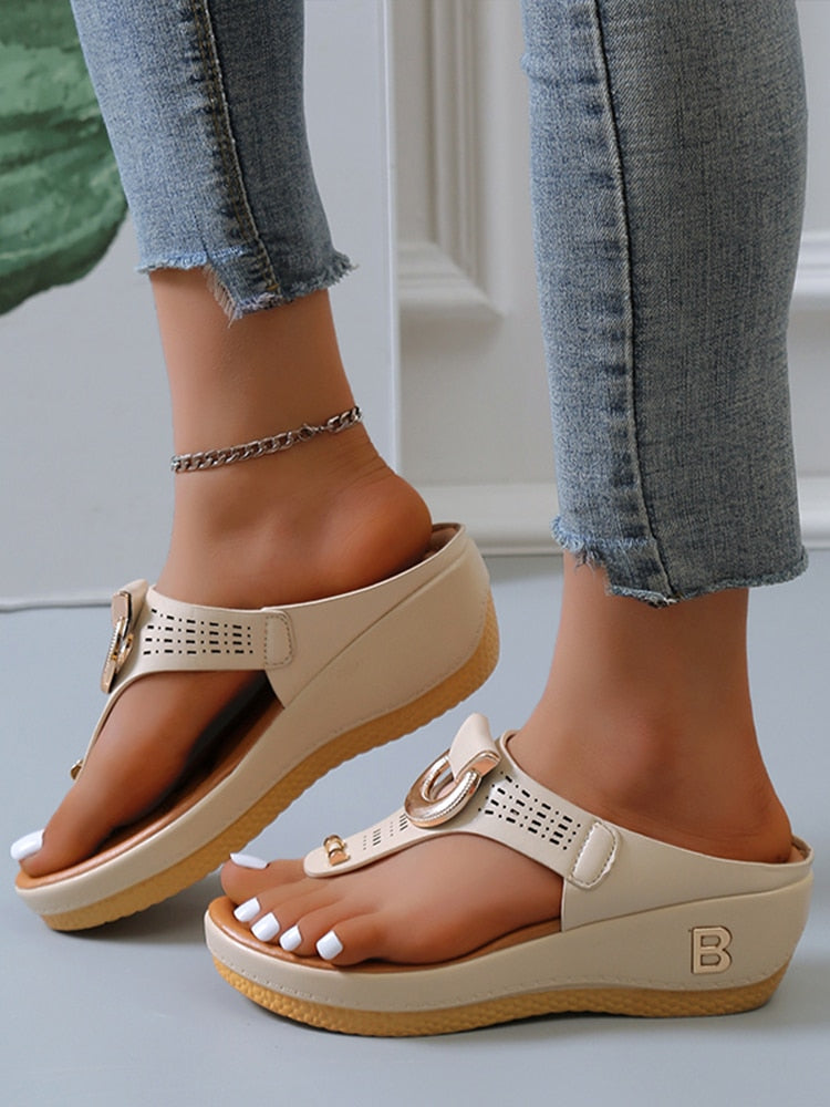 50% Rabatt | Sarah™ – Modische Keilsandaletten