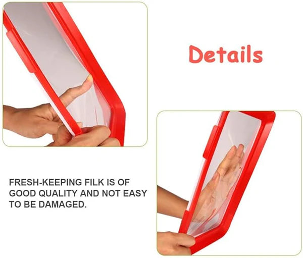 FreshGuard™ – Stapelbares kreatives Tablett zur Lebensmittelkonservierung | 1 + 1 Gratis