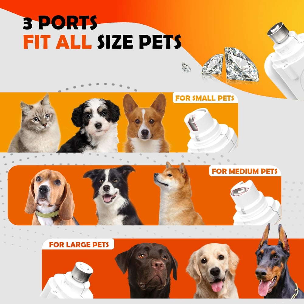 PetNail™ – Professioneller Nagelschleifer für Hunde & Katzen für sichere Pflege [50% Rabatt]