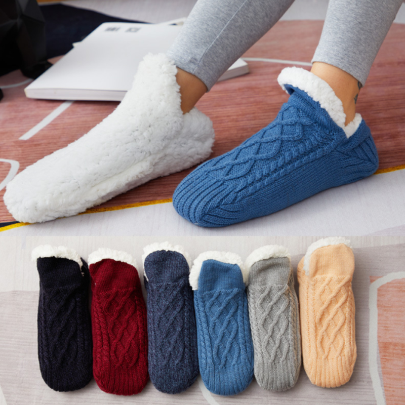 CozyFeet™ – Luxuriöse, wärmende Pantoffelsocken, die deine Füße sanft umarmen [50% Rabatt]