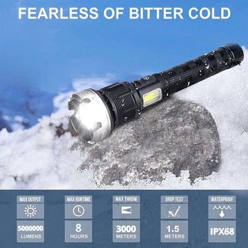 UltraLight™ Wiederaufladbare LED-Taschenlampe | 50% Rabatt