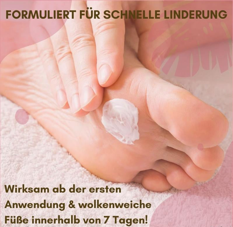 FootCare™ – Gegen Pilz, Ekzeme & rissige Haut, regenerierend, feuchtigkeitsspendend & mit Arnika [1 + 1 Gratis]