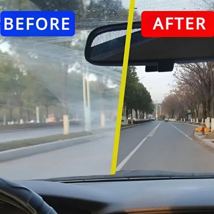 GlassClean™ – Automobil-Ölfilm-Reinigungsbürste | 1 + 1 Gratis