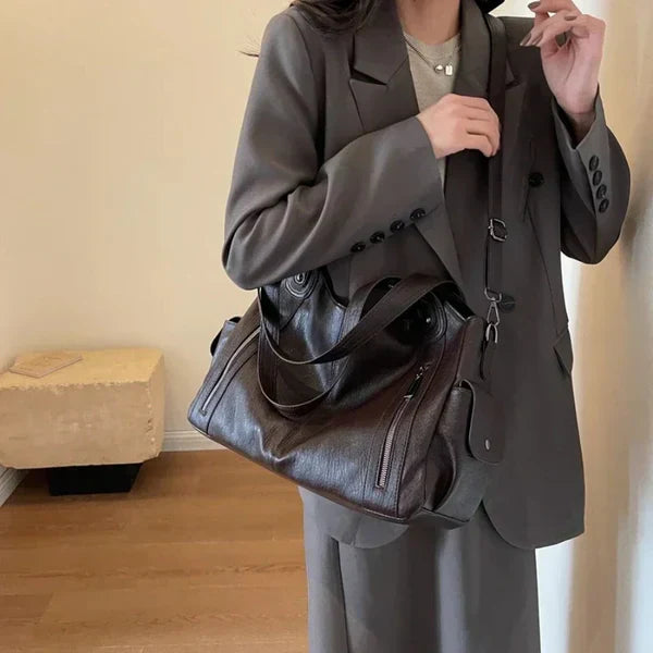 Estella™ – Geräumige Tote Bag aus Leder | 50% Rabatt