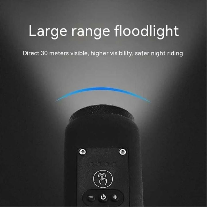 LuminoHorn™ – Fahrradklingel mit Licht – Laut, wasserdicht & USB-ladbar [50 % Rabatt]