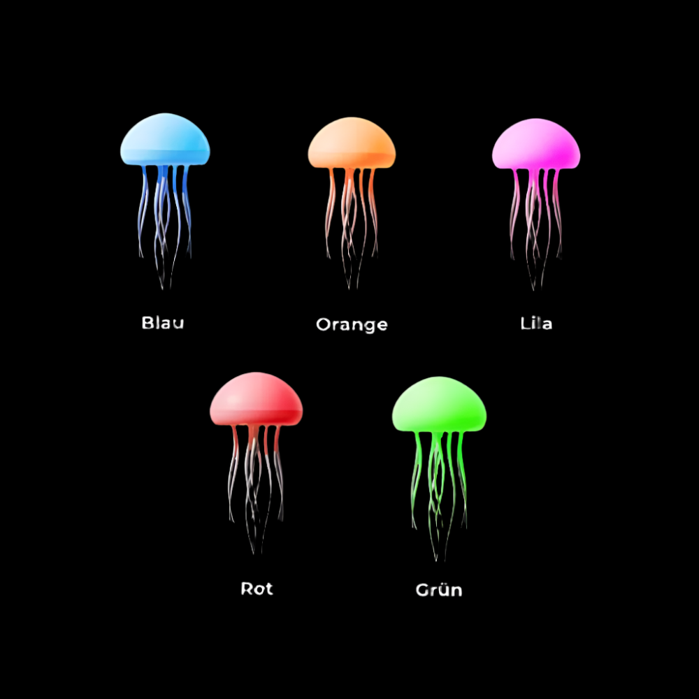 LED Quallenlampe mit Musikmodus & realistischer Bewegung