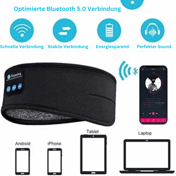 SleepTune™ – Bluetooth-Schlafmaske für entspannten und erholsamen Schlaf [1 + 1 Gratis]