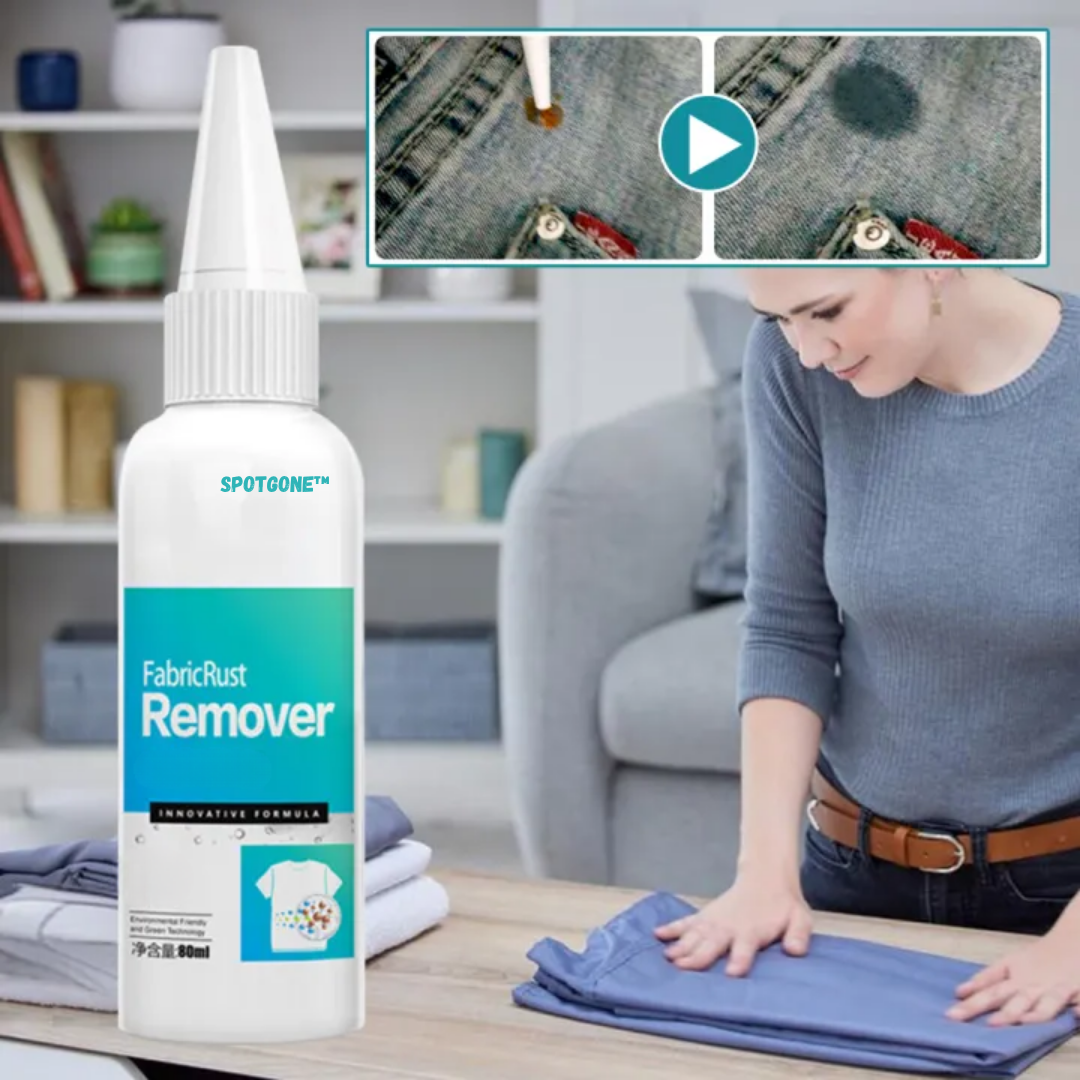 SpotGone™ – Effektiver Fleckenentferner für makellose Kleidung und Textilien [1 + 1 Gratis]