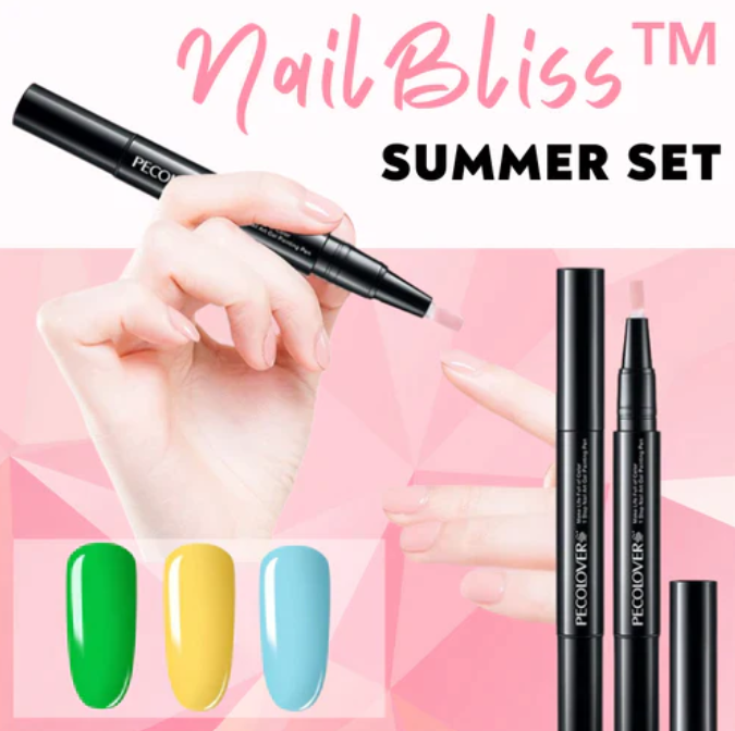 NailBliss™ - Nageldesign-Stift Für Kreative Und Präzise Looks [1 + 1 Gratis]