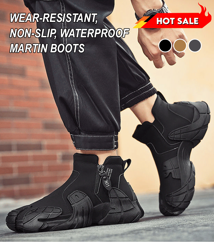 Martin Boots Herren – Wasserdichte, rutschfeste Outdoor-Stiefel für Arbeit & Freizeit