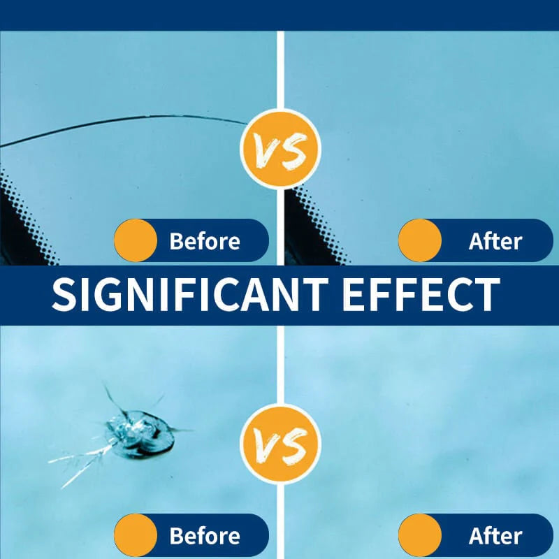 GlassFix™ – Sofortiges DIY-Glasreparaturset | 1 + 1 Gratis