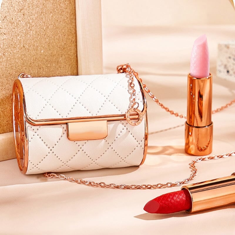 GlossBag™ - Samt-Matte Lippenstift-Set mit Kettenbeute [50% Rabatt]
