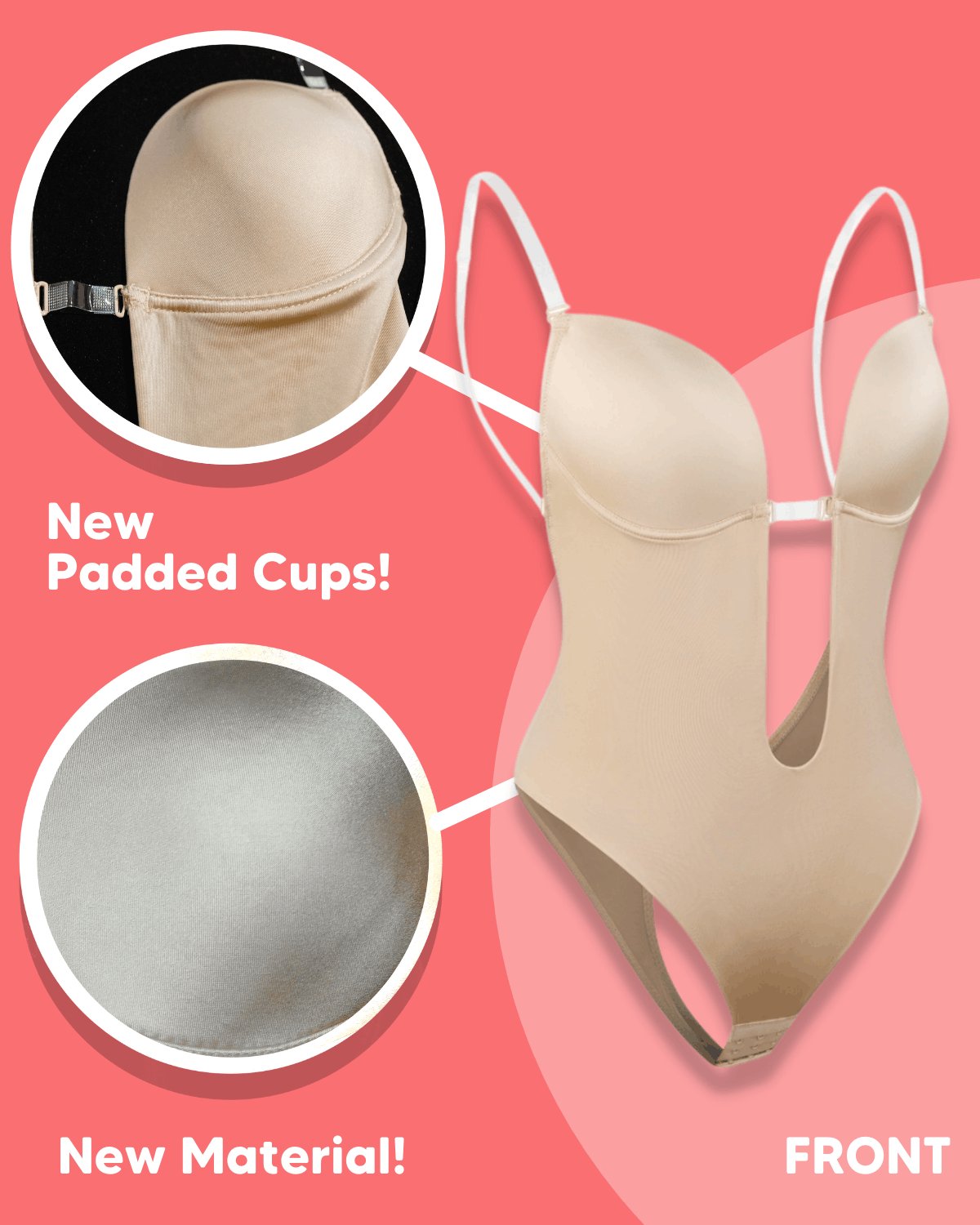 1 + 1 Gratis | BodyShape™ – Shapewear für rückenfreie Looks