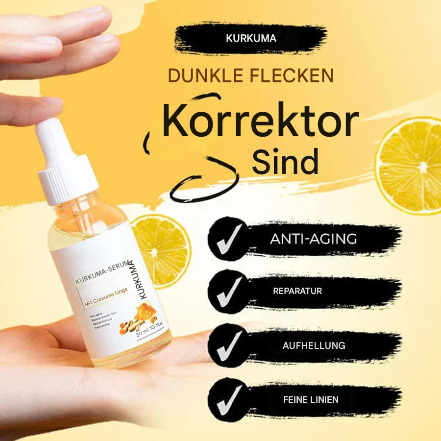 Radiana™ - Dunkle Flecken Korrektur Kurkuma-Serum [1 + 1 Gratis]