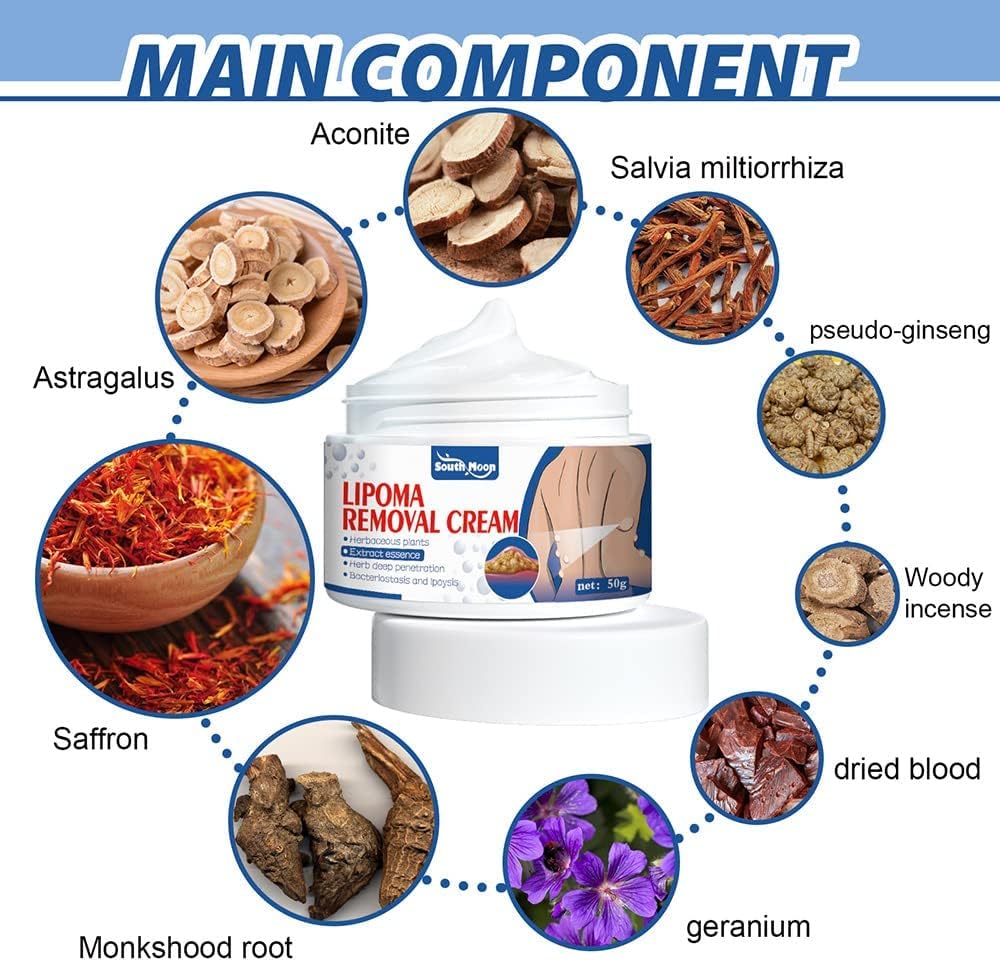 LipoGone Lipom Creme – Schmerzfrei, Natürlich, Entzündungshemmend, Effektiv, Hautpflege