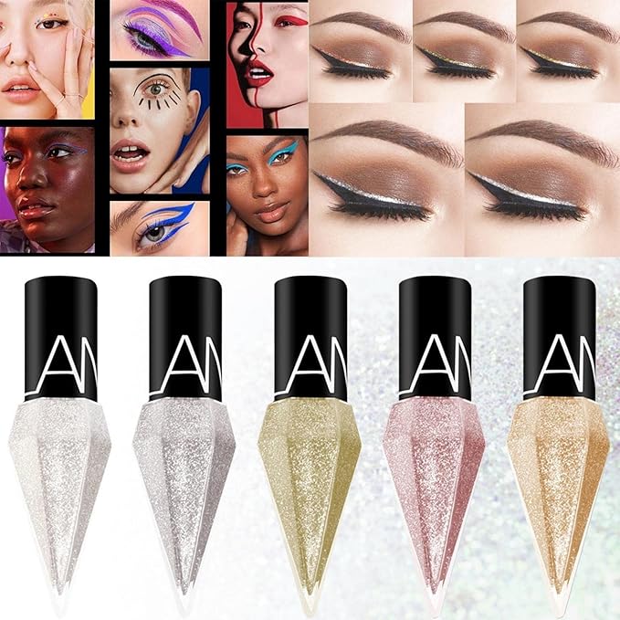 DiamondGlam™ – Flüssig-Eyeliner für präzise Linien & funkelnden Glamour [1 + 1 Gratis]