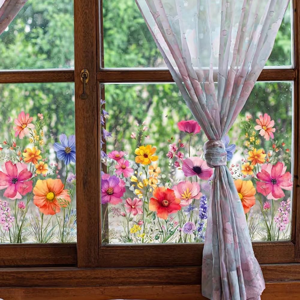 1 + 1 Gratis | FloraView™ - Verleiht Ihren Fenstern leuchtende Farben