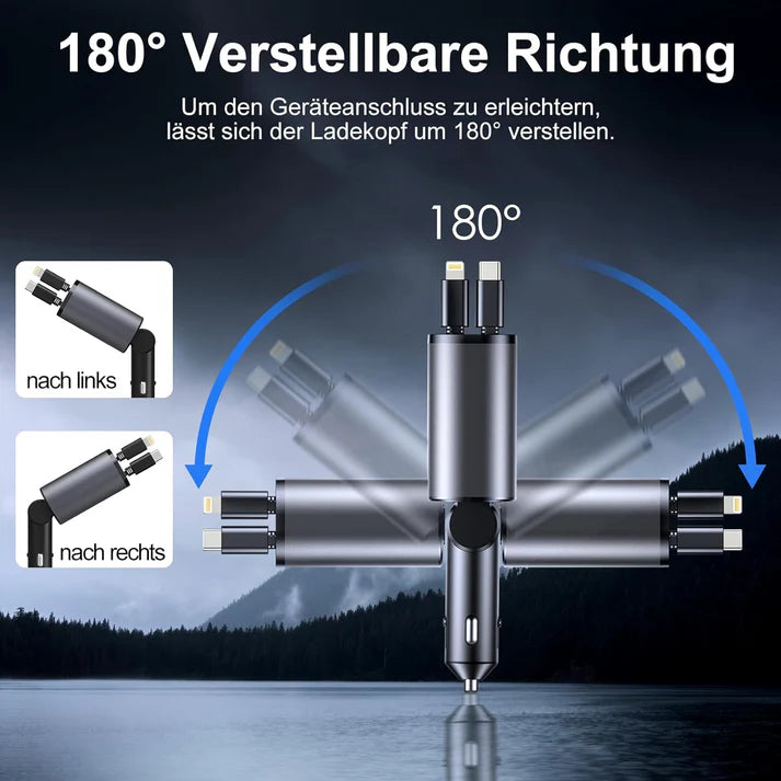 AutoCharge™ 4-in-1 Autoladegerät | 50% Rabatt