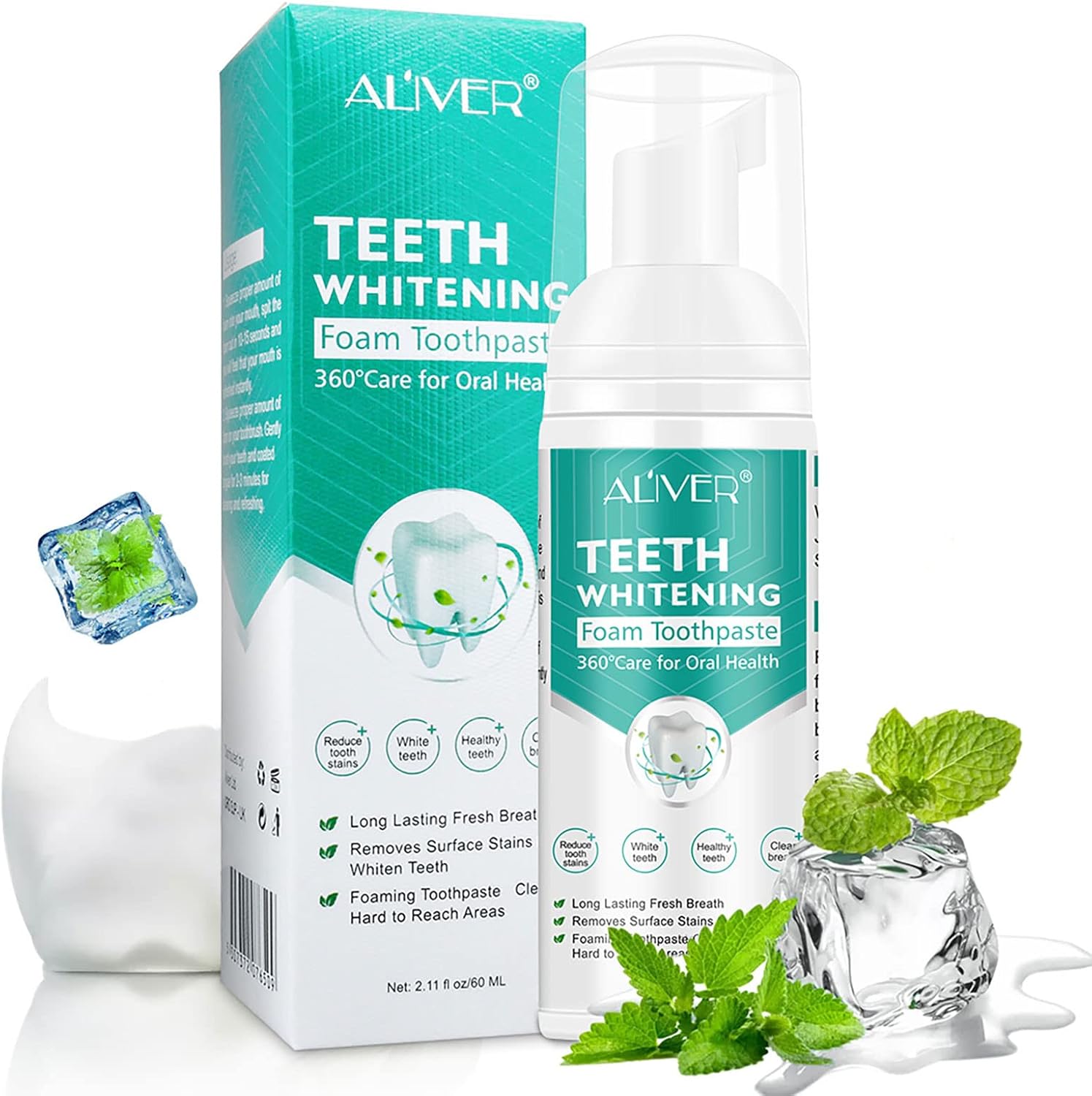 JustWhite™ – Entfernt Flecken & Aufhellend, Frischer Atem & Natürlich Sicher [1 + 1 Gratis]