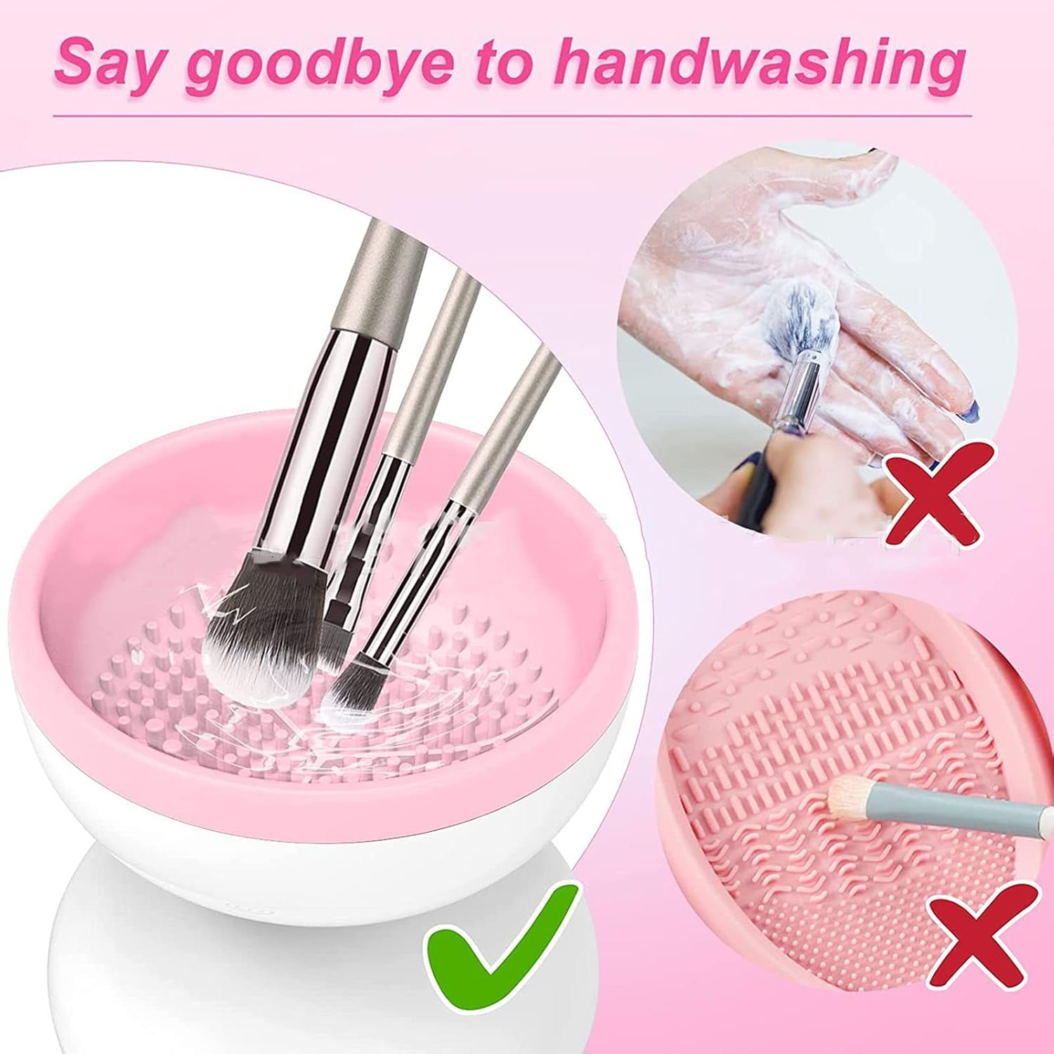 PureHygiene™ - Elektrischer Makeup-Pinselreiniger [50% Rabatt]