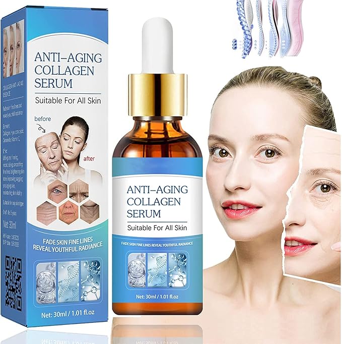 Botanique Anti-Aging Serum – Hyaluron Kollagen Serum für Glatte & Straffe Haut