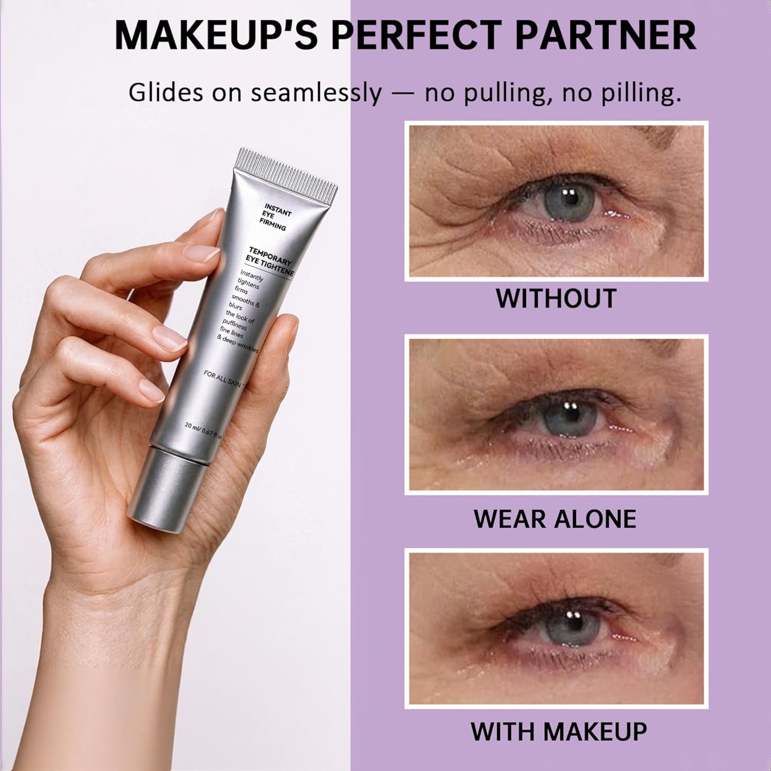 InstantLift™ – Straffende Anti-Aging-Augencreme gegen Falten, Tränensäcke & dunkle Augenringe [50 % Rabatt]